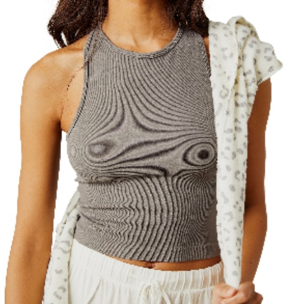 Free People Hayley Brami Crop Top